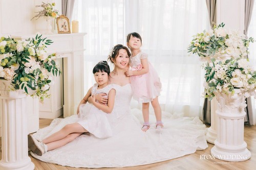 全家福,全家福照,拍全家福,親子寫真,母女寫真